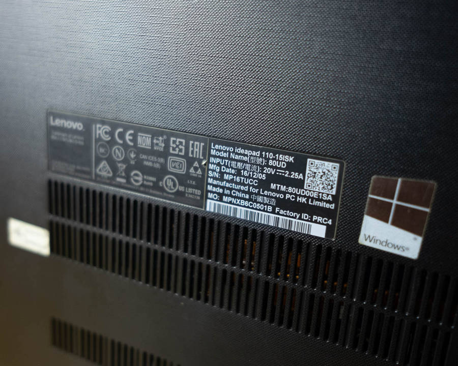 Lenovo i5 6th gen Laptop