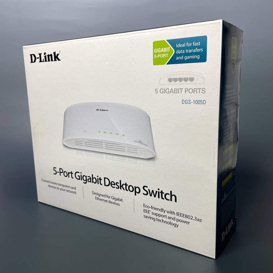 D-Link 5 Port Gigabit Switch
