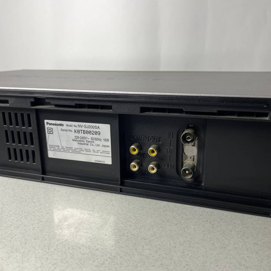Panasonic VHS Player with Remote