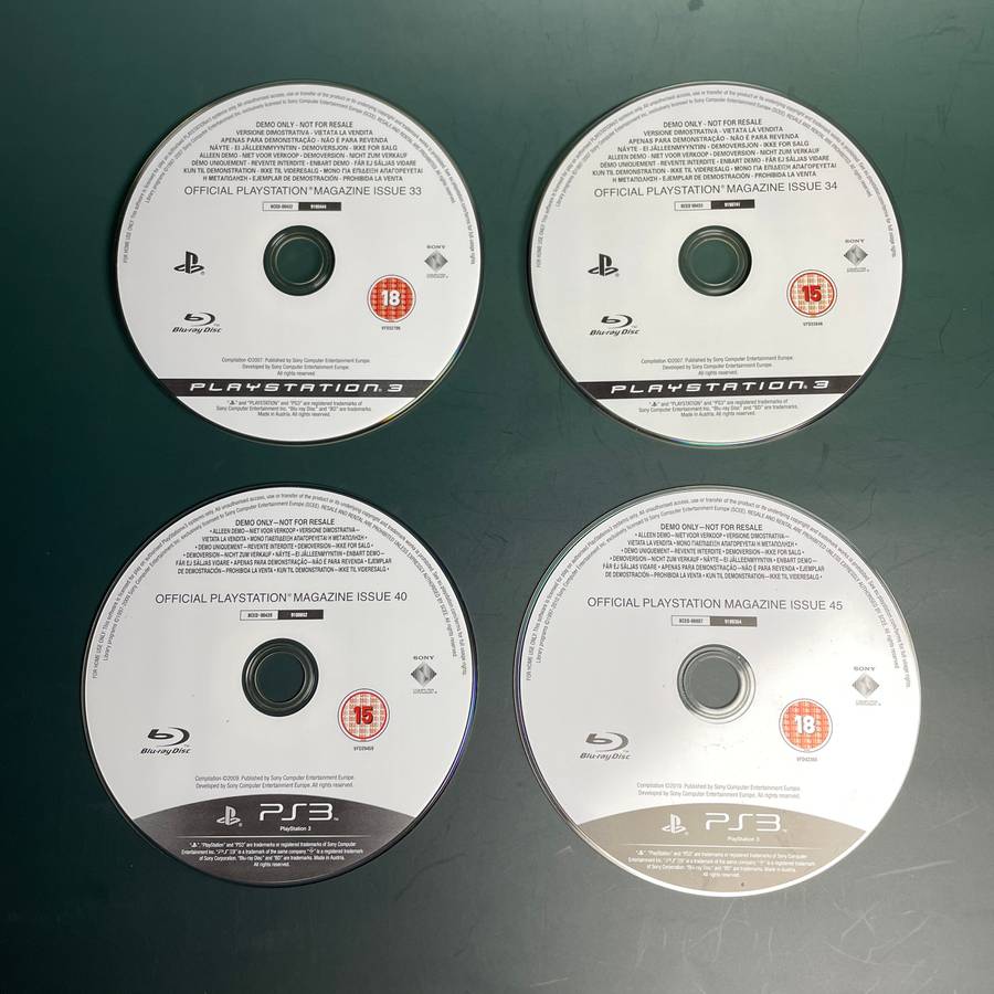 Playstation 3 Demo Disc (Official Playstation Magazine Issue)