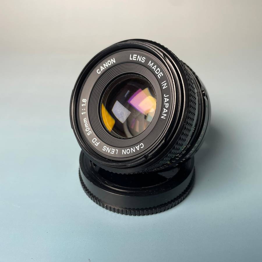 Canon FD Mount 50mm F1.8 lens