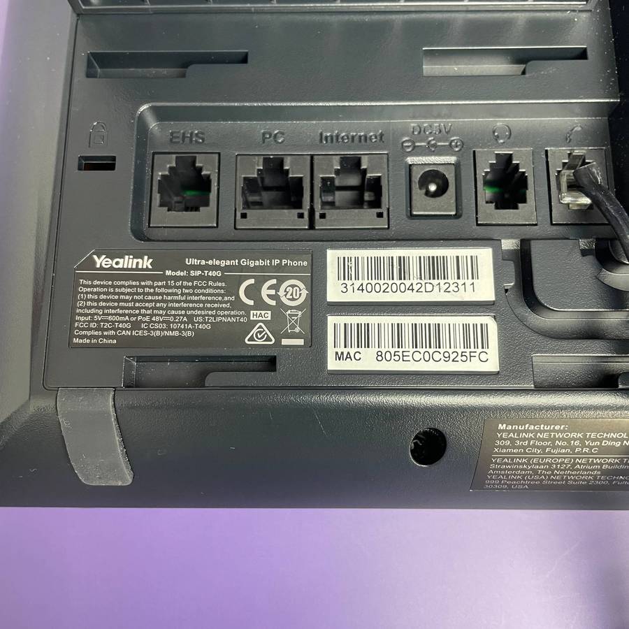Yealink IP Phone T40G