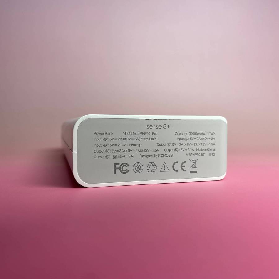 Romoss Sense 8 30000mah Power Bank (Not Working)