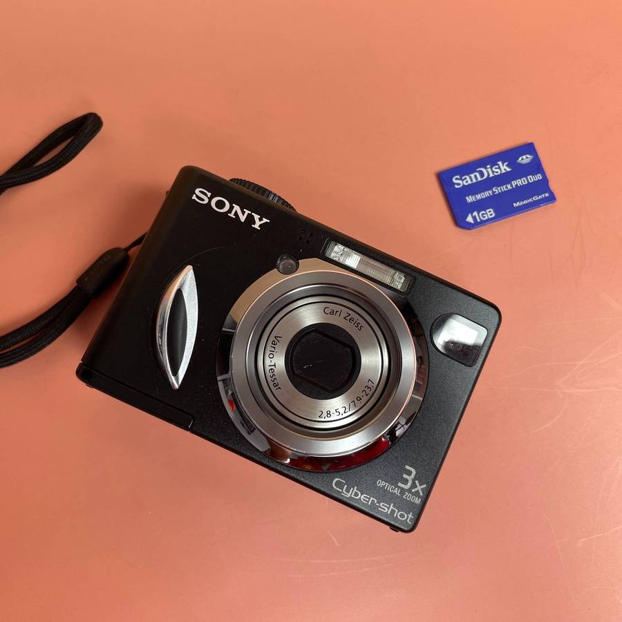 Sony DSC W17 Point and Shoot camera