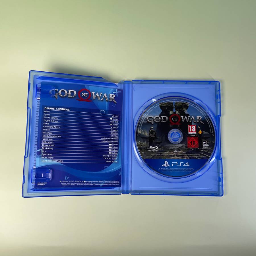 PS4 GOD OF WAR (Playstation 4 Game)