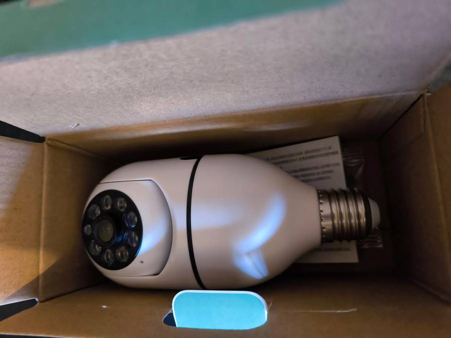 WiFi Panorama Bulb Camera Light Bulb