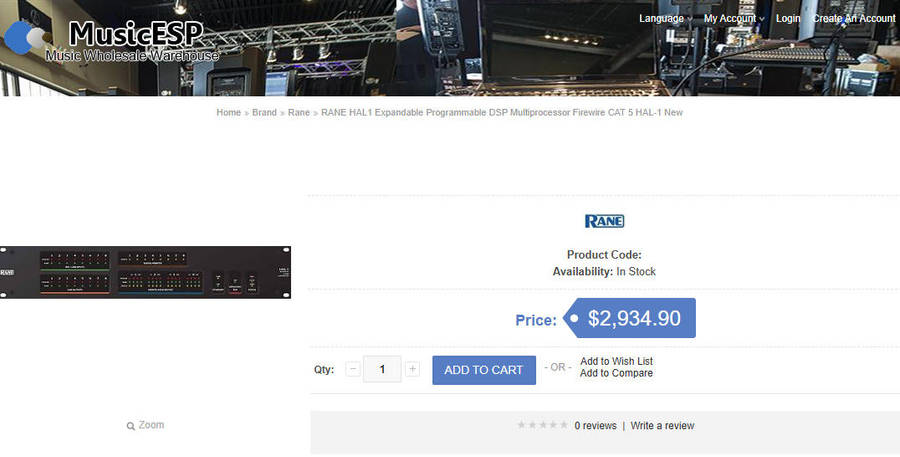 Rane HAL1 Multiprocessor