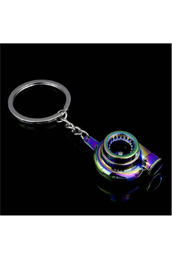 Turbo Metal Keychain
