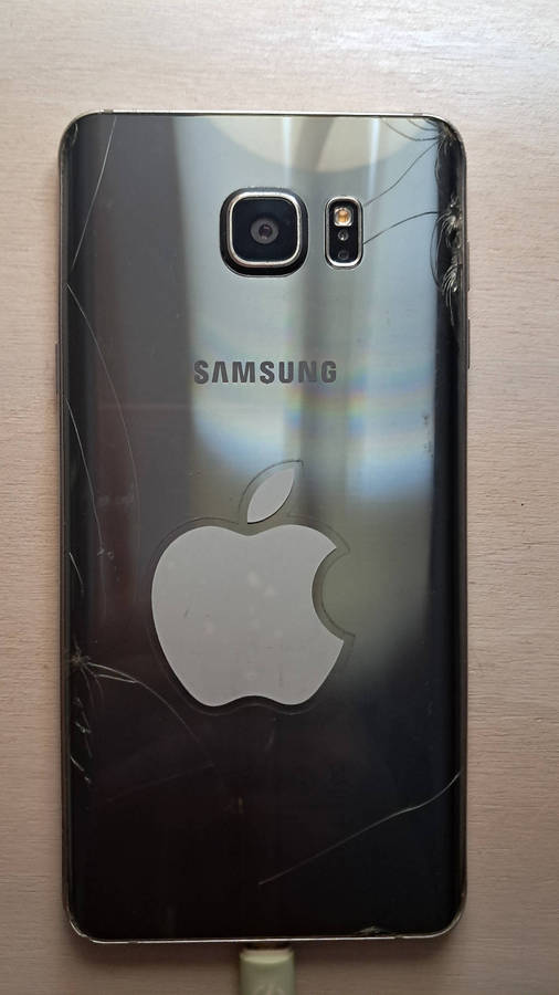 Samsung Galaxy Note 5 (cracked back cover)