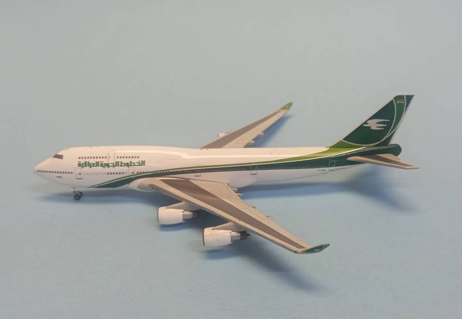 Boeing 747-400 Iraqi Airways - 1/500 (Sky 500)(0780IA)(PW1009)