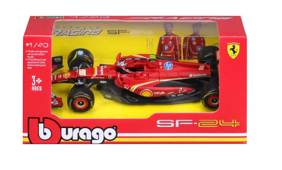 Ferrari F1 SF-24 2024 - 1/43 Scale (Burago 18-36844)