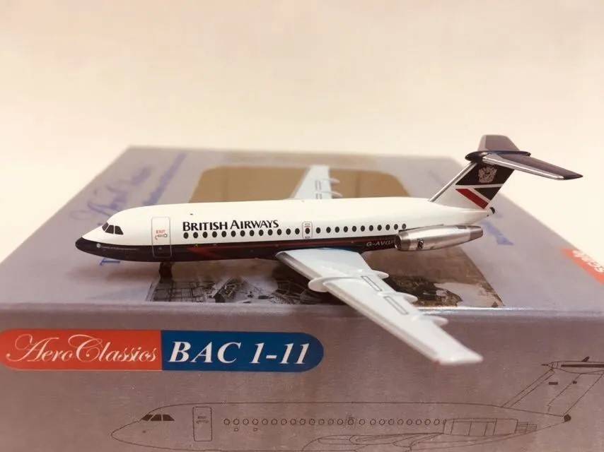 BAC 1-11 British Airways - 1/400 Scale (AeroClassics )(ACGAVGP)(TAS4093)