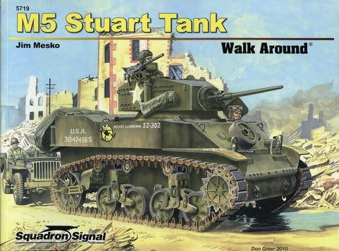 M5/M5A Stuart Walk Around (Squadron Signal 5719)