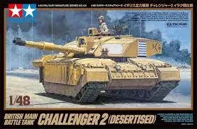 Challenger 2 MBT Desert - 1/48 Scale (Tamiya 32601)