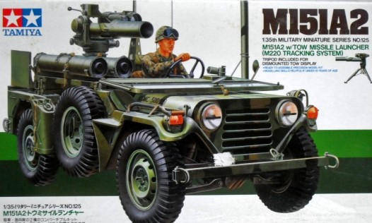 US M151A2 with TOW Missile - 1/35 Scale (Tamiya 35125)