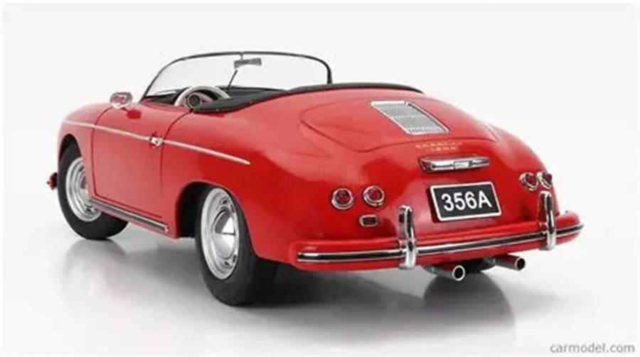 Porsche 356A Speedster (Convertible) Red 1/24 Scale WELLY 24106C-W-RED
