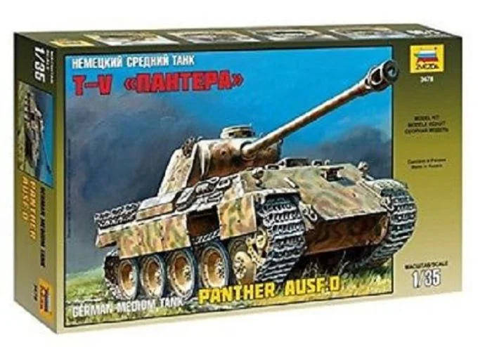 Panther Ausf.D - 1/35 Scale (Zvezda 3678)