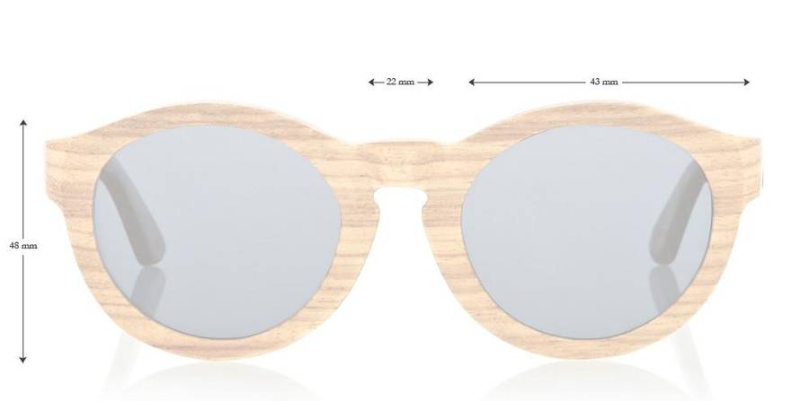 Finlay and Co London Mens Bosworth Wooden Polarised Sunglasses