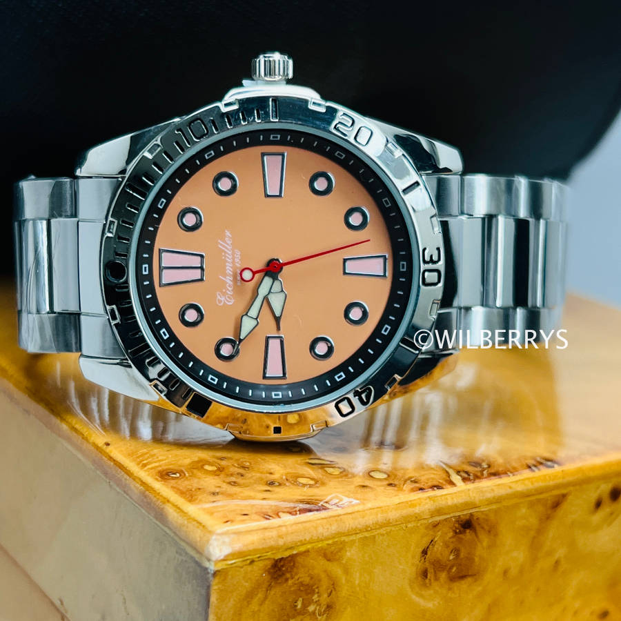 EICHMULLER Germany since 1950 Mens 42mm Classic Bracelet Watch