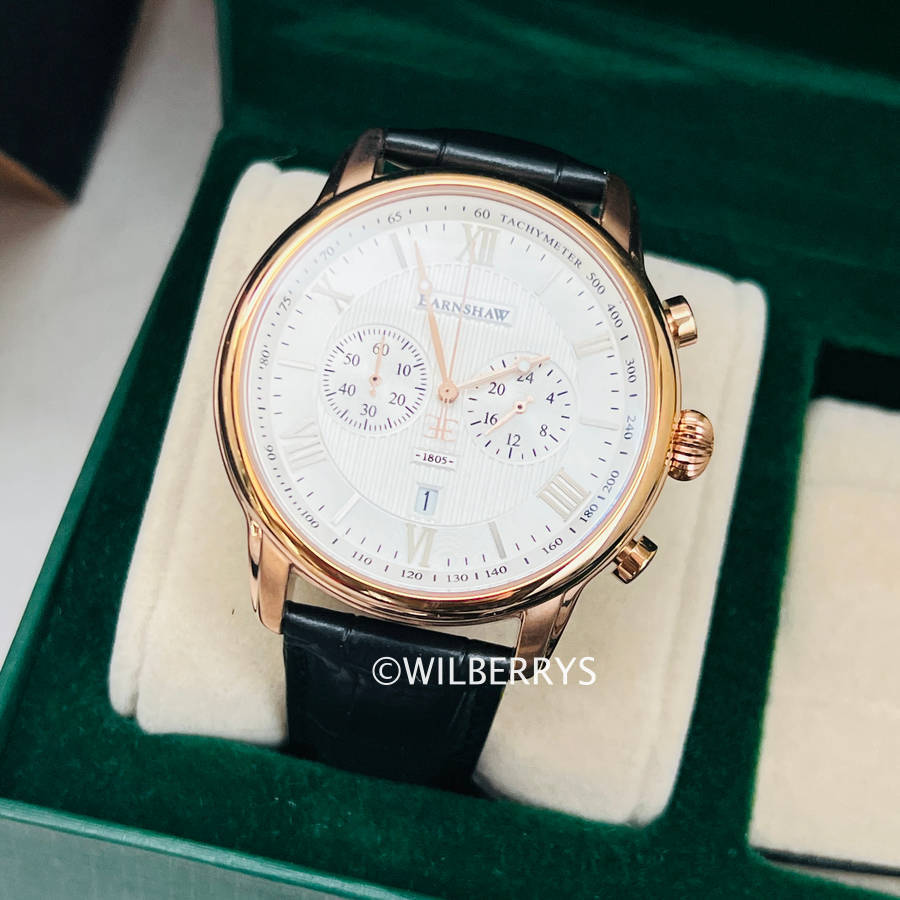 Thomas Earnshaw Breguet Classic Dress Chronograph Watch