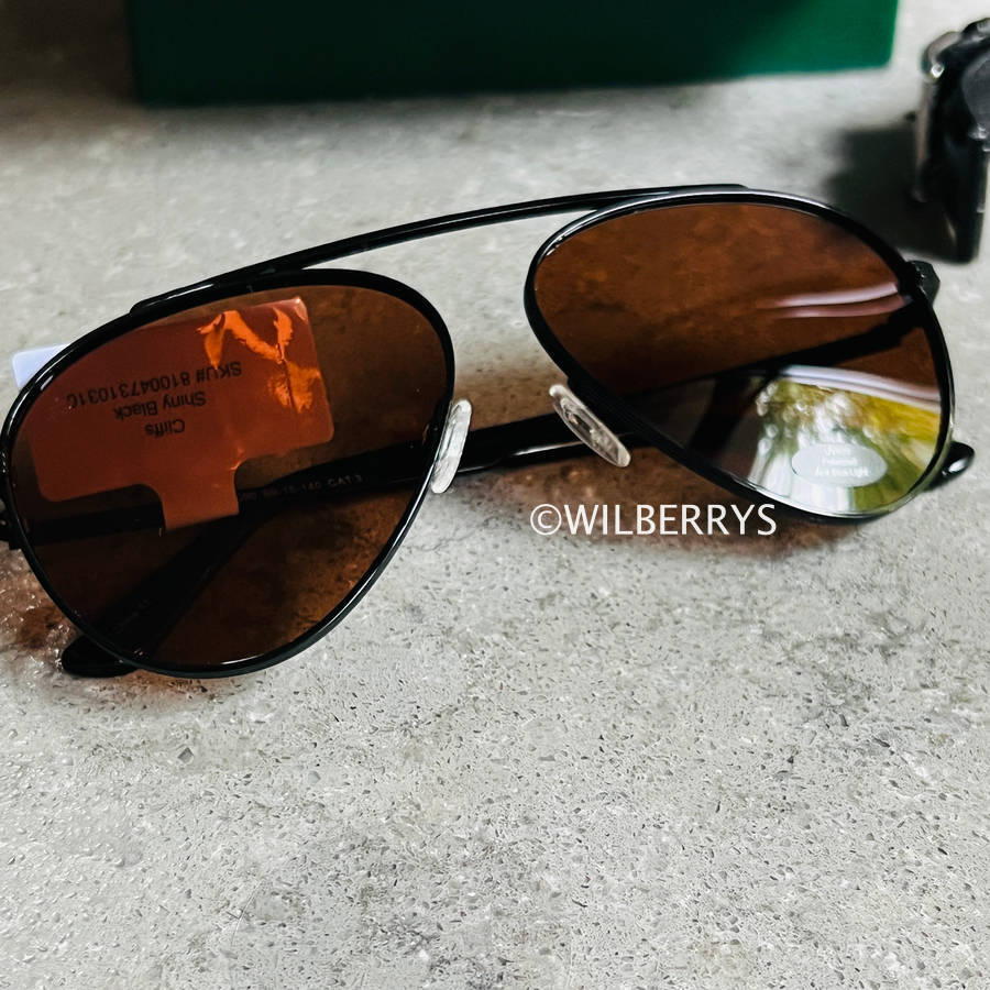Prive Revaux Cliffs Polarized Black Sunglasses