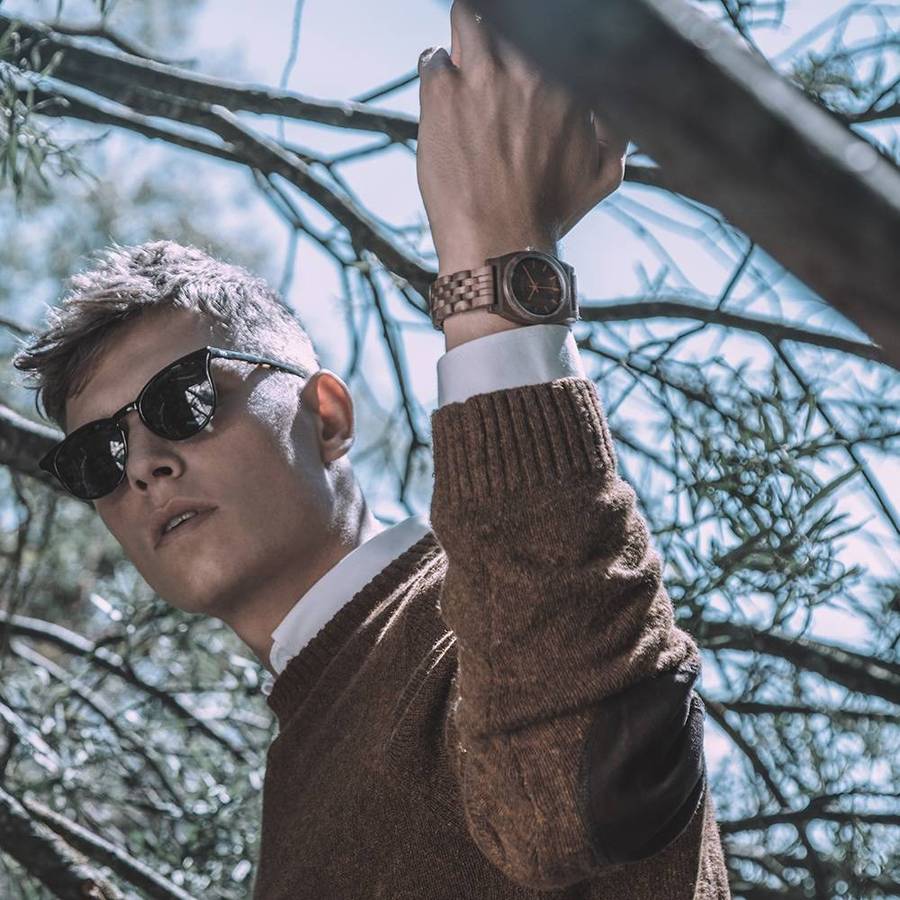 AB AETERNO Italy Men's Premium Luxury Swiss Movement Wooden Watch