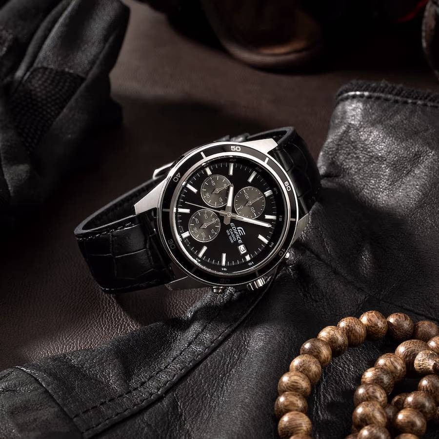 CASIO Mens Edifice Classic Chronograph Watch EFR-526L-1AV