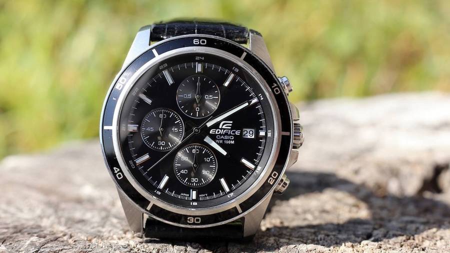 CASIO Mens Edifice Classic Chronograph Watch EFR-526L-1AV