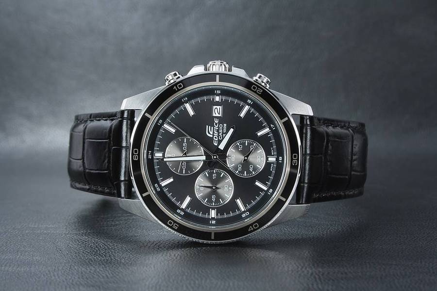 CASIO Mens Edifice Classic Chronograph Watch EFR-526L-1AV