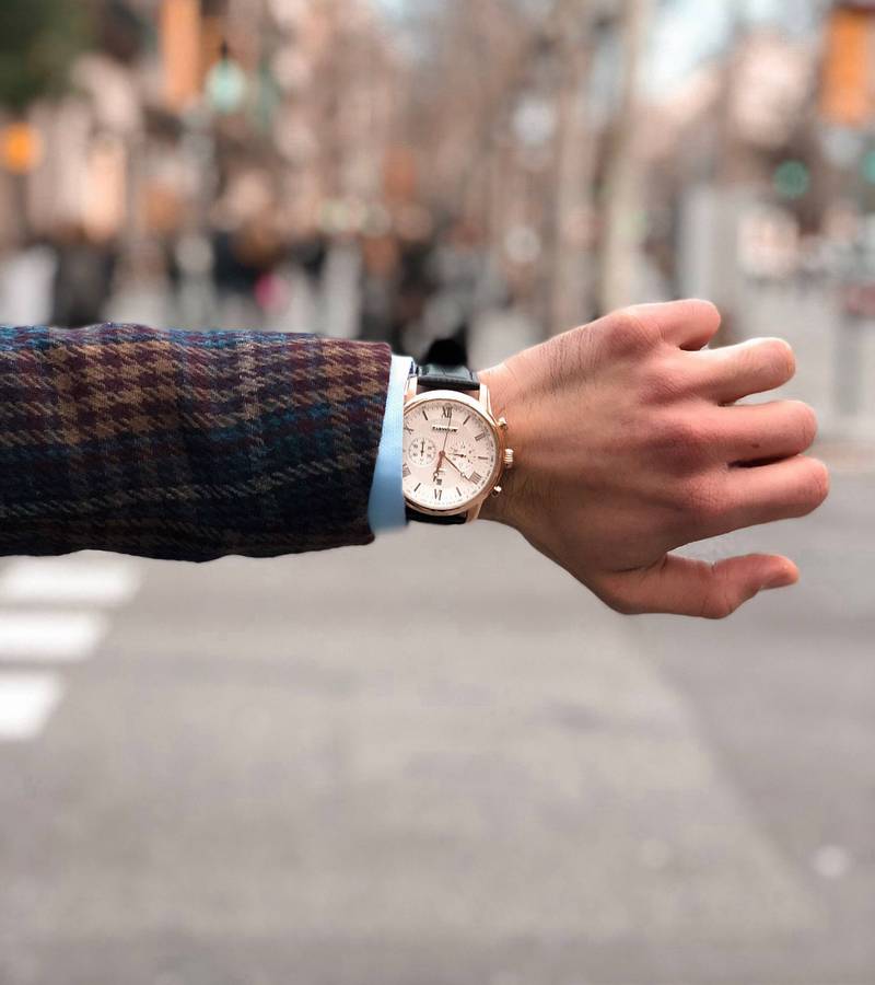 Thomas Earnshaw Breguet Classic Dress Chronograph Watch