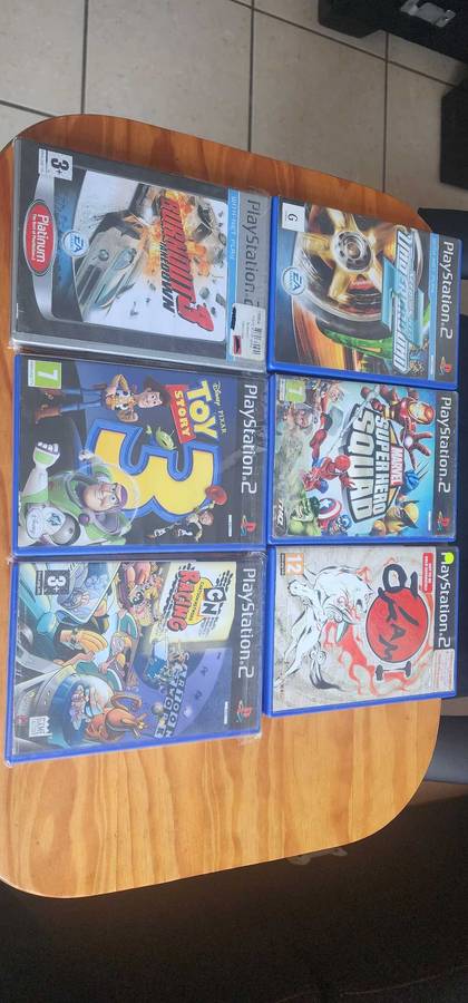 Ps2 game lot