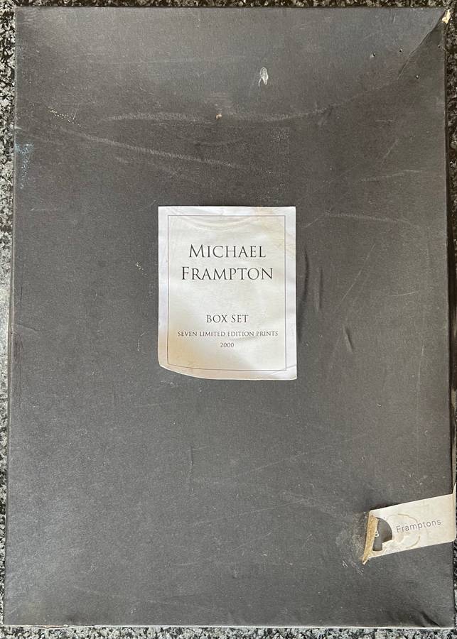 SIGNED, NUMBERED! MICHAEL FRAMPTON BOX SET SEVEN LIMITED EDITON PRINTS 2000