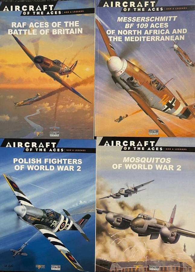 1 x COLLECTION OF 25 AIRCRAFT OF THE ACES: MEN & LEGENDS MAGAZINES