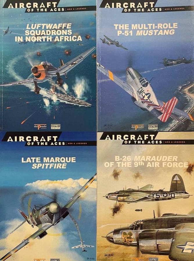 1 x COLLECTION OF 25 AIRCRAFT OF THE ACES: MEN & LEGENDS MAGAZINES
