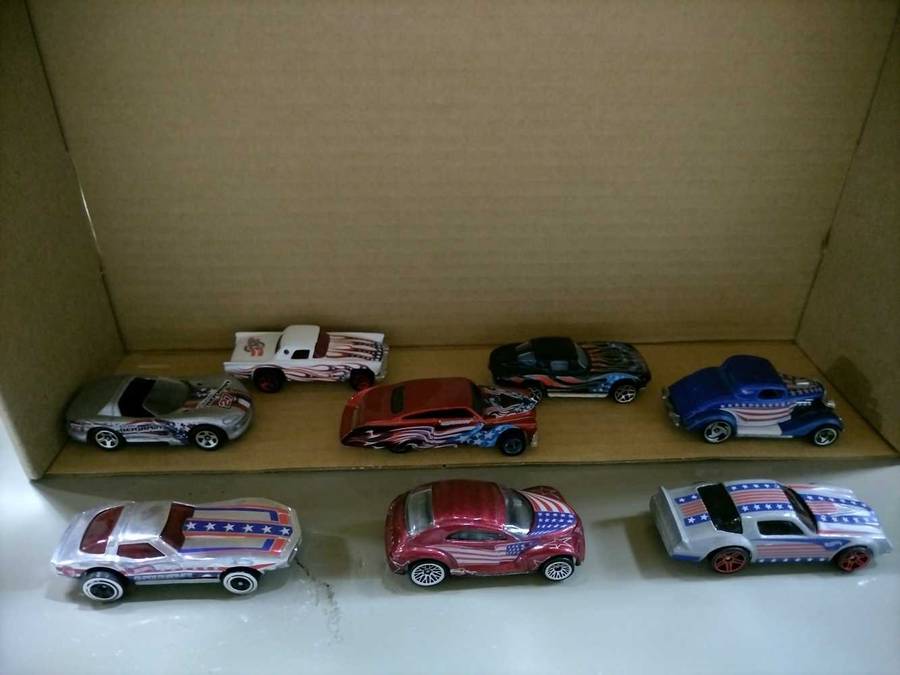 Hot wheels Stars & Stripes lot