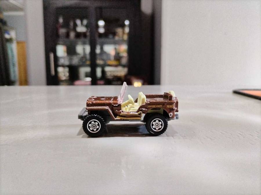 Matchbox Jeep Willys Brown Loose