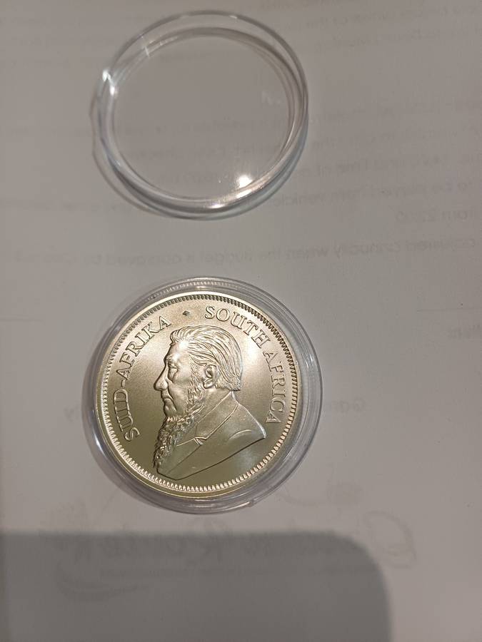2024 1oz Silver Krugerrand encapsulated