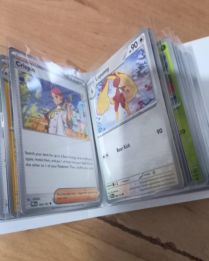 Pokemon Mini Album with 60 Pokemon Cards