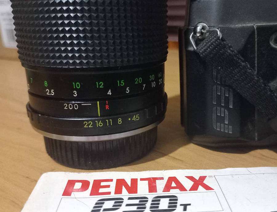 Old Pentax P30t camera