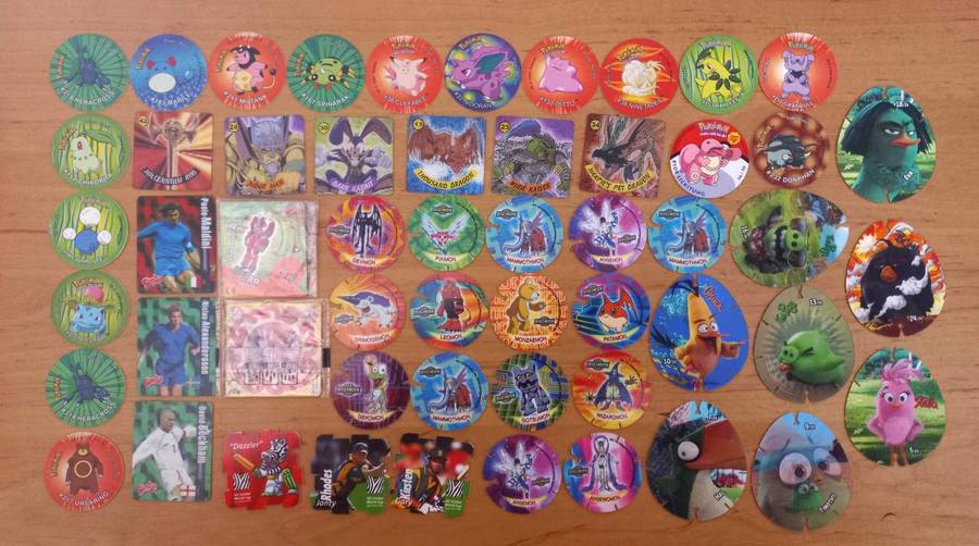Mixed lot tazos (no.3)