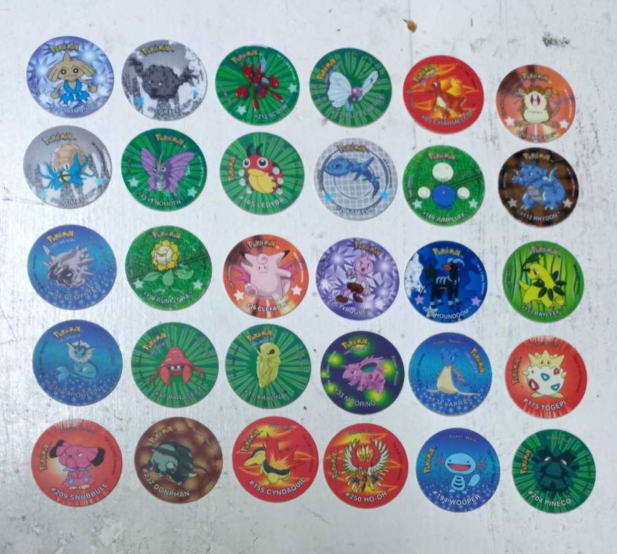 Pokemon Tazos (mixed lot 4)