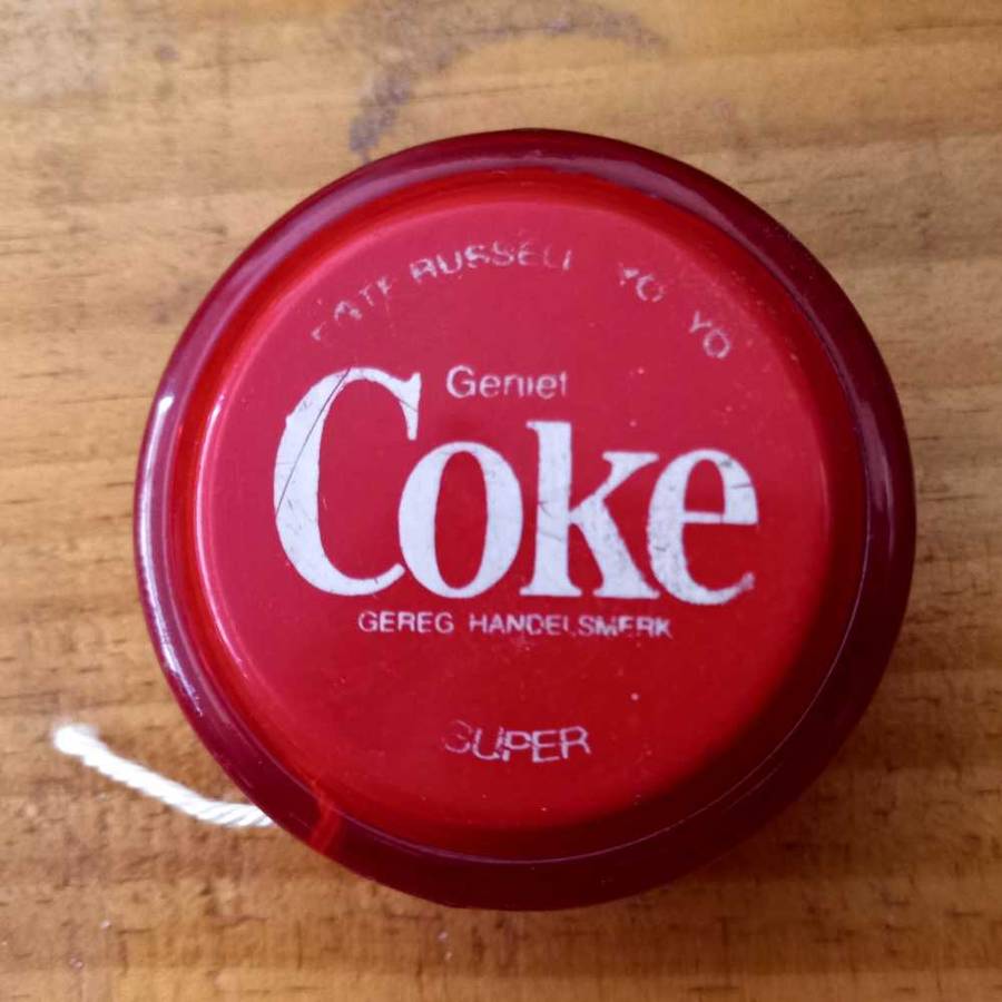 Old 1985 Coca Cola Yo-yo