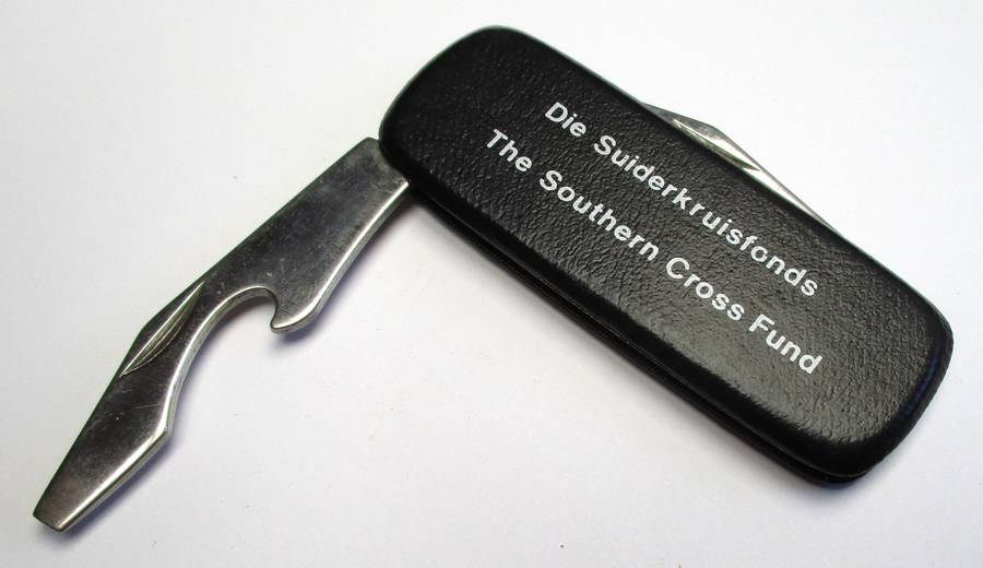 Vintage Pocket knife - Die Suiderkruisfonds / The Southern Cross Fund - militaria
