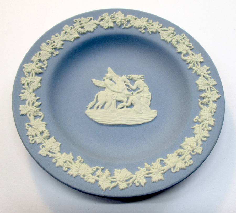 Blue Wedgewood - Greek mythology - Pin dish #2