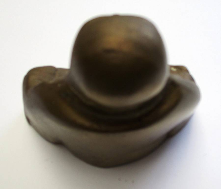 Brass Laughing Buddha Statue