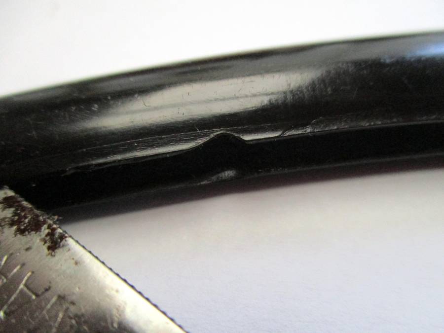 Vintage Bismark Cut throat razor / straight razor