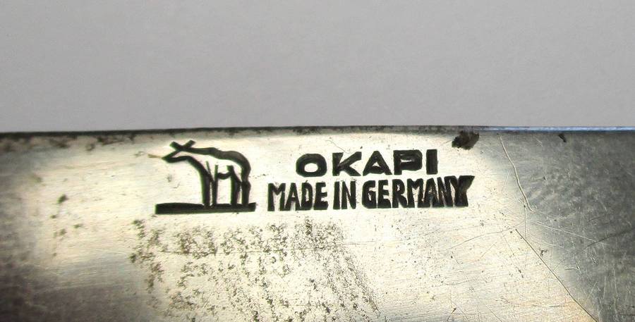 German Okapi Folding Knife in Excellent condition. (Pre 1945)