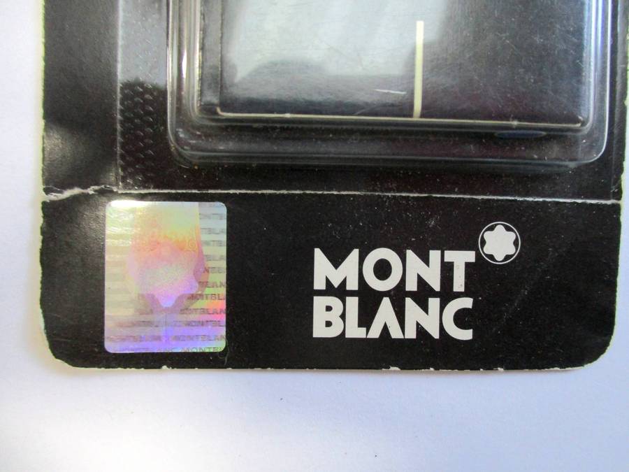 Mont Blanc - 12 Ink Cartridges  - Royal Blue - Sealed in original packaging