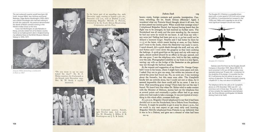 Signed copy - The Annotated Old Fourlegs: The story of the Coelacanth - Mike Bruton