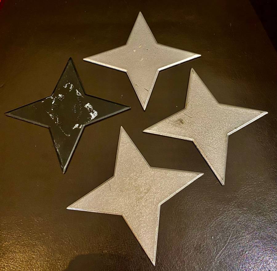 4x Shuriken (Ninja)stars weapons